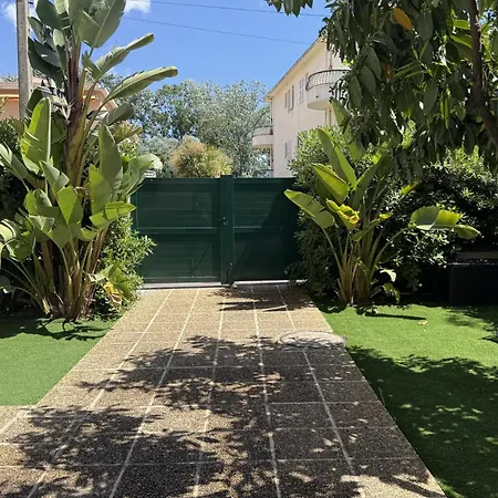 Apartamento Avec Jardin, A 200m De La Villeneuve-Loubet